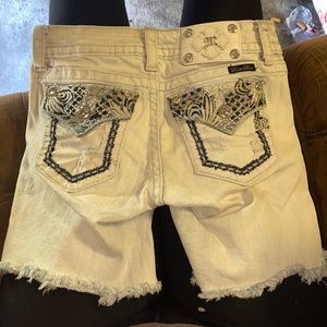 Miss Me Denim Shorts (size 27)